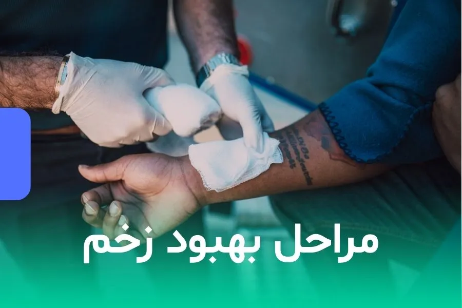 مراحل بهبود زخم